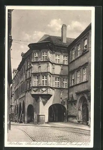 AK Görlitz, Schönhof erbaut v. Wendel Roskopf 1526