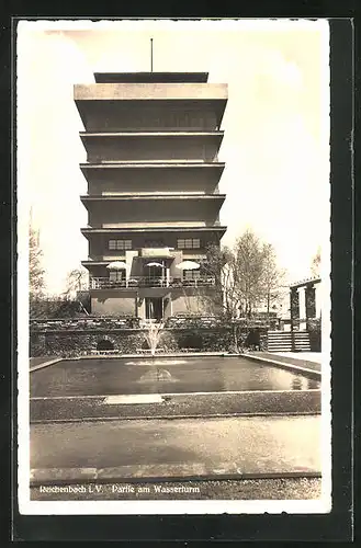 AK Reichenbach i.V., Partie am Wasserturm