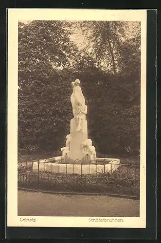 AK Leipzig, Schäferbrunnen