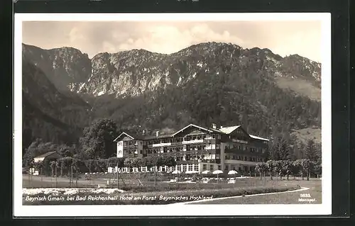 AK Gmain b. Bad Reichenhall, Hotel am Forst