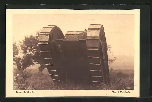 AK Chars de Combat, Char à l`obstacle, Französischer Panzer