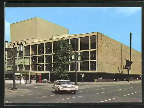 AK Berlin, Deutsche Oper mit Strassenpartie