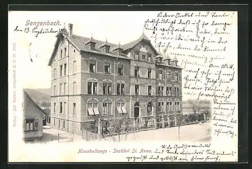 AK Gengenbach, Haushaltungsinstitut St. Anna