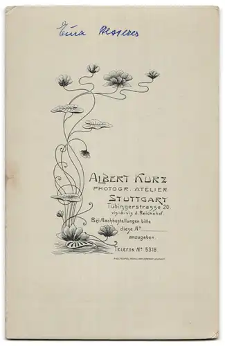 Fotografie Albert Kurz, Stuttgart, Tübingerstrasse 20, Sympathisches Ehepaar in Sonntagskleidung