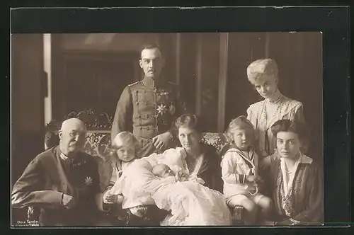 AK Herzog von Cumberland im Kreise seiner Familie