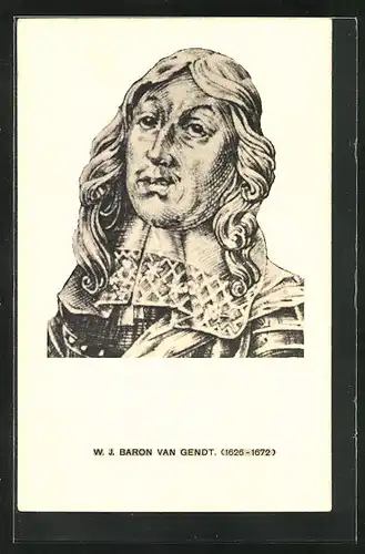 Künstler-AK W.J. Baron van Gendt (1626-1672), Reformation