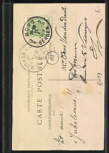 Künstler-AK Französische Schornsteinfeger