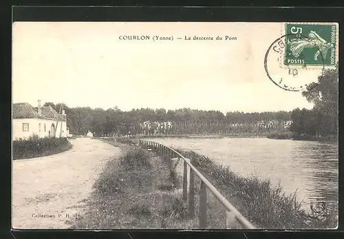 AK Courlon, La descente de Pont
