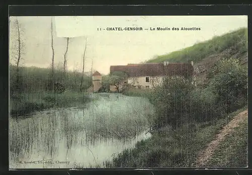 AK Chatel-Censoir, Le Moulin des Alouttes