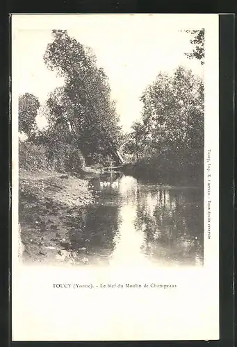 AK Toucy, Le bief ud Moulin de Champeaux