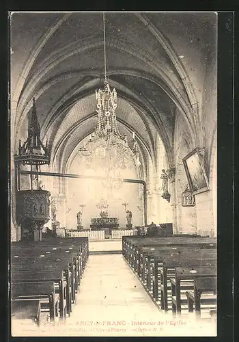 AK Ancy-le-Franc, Intérieur de l`Eglise