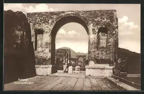 AK Pompei, Triumphbogen, Arco di trionfo