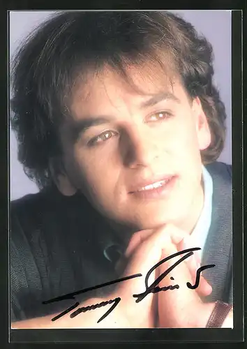 AK Musiker Tommy Steiner, mit Autograph