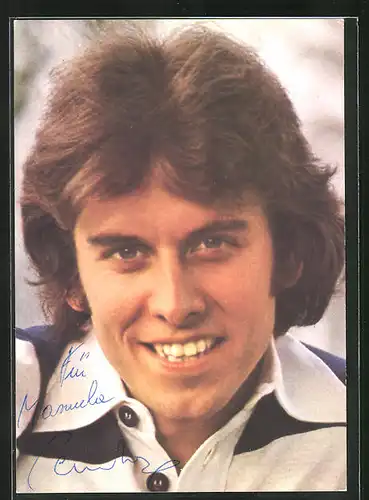 AK Musiker Ric Seroka, mit Autograph