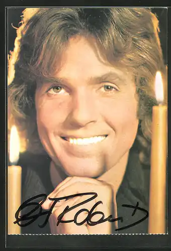AK Musiker Chris Roberts, mit Autograph