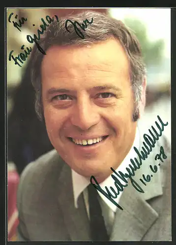 AK Musiker Fred Bertelmann, mit Autograph