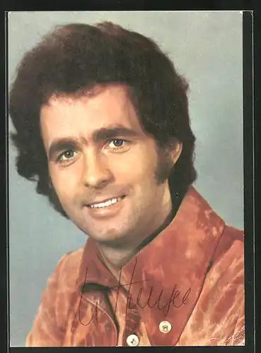 AK Musiker Michael Hansen, mit Autograph