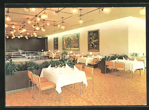 AK Berlin, Palast der Republik, Linden-Restaurant