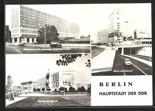 AK Berlin, Staatsratgsgebäude, Ministerium für auswärtige Angelegenheiten und Haus des Lehrers