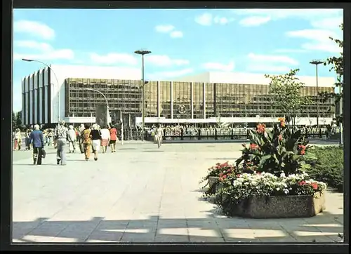 AK Berlin, Blick zum Palast der Republik