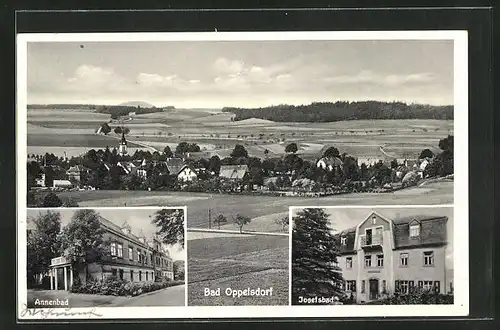 AK Bad Oppelsdorf, Annenbad, Gesamtansicht, Josefsbad