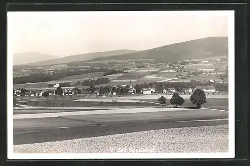 AK Bad Oppelsdorf, Gesamtansicht mit Fernblick