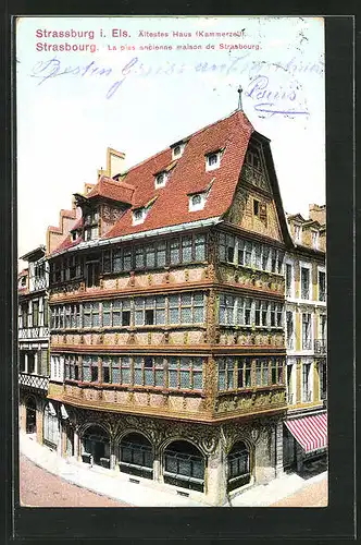 AK Strasbourg, la plus ancienne maison de Strasbourg