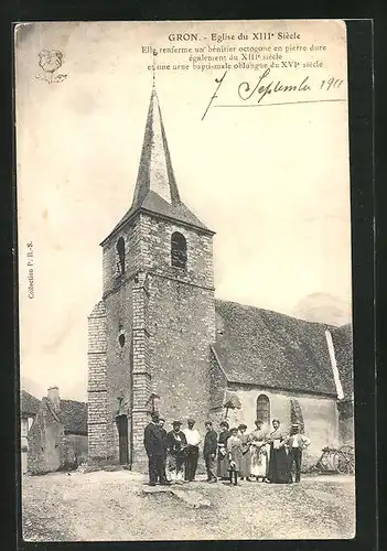 AK Gron, Eglise du XIII. Siècle