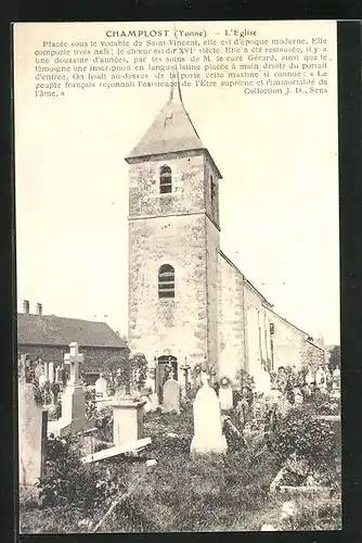 AK Champlost, L`Èglise