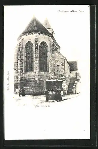 AK Nuits-sur-Ravières, Èglise, L`abside