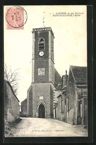 AK Mont-St-Sulpice, L`Èglise