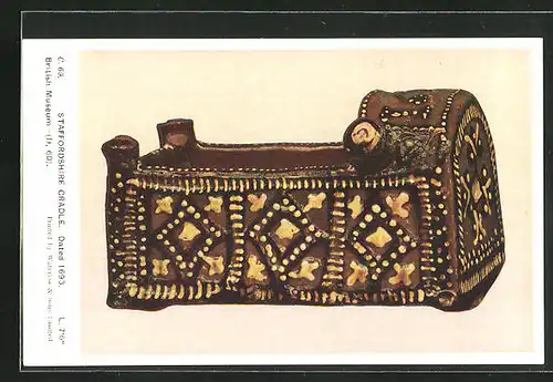 AK British Museum, Staffordshire Cradle 1693