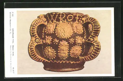 AK British Museum, Wrotham Tyg 1640