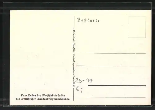 Künstler-AK Richard Knoetel: Husarenattacke