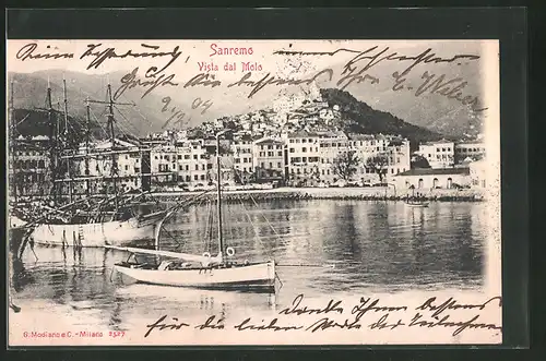 AK Sanremo, Vista dal Molo