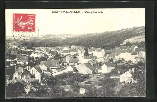 AK Mailly-la-Ville, Vue générale