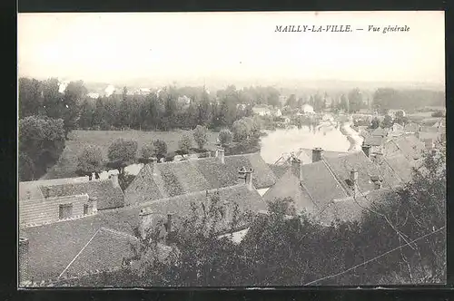 AK Mailly-la-Ville, Vue générale