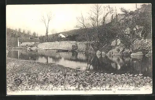 AK Chastellux, le Moulin de Lingoux, la Momie