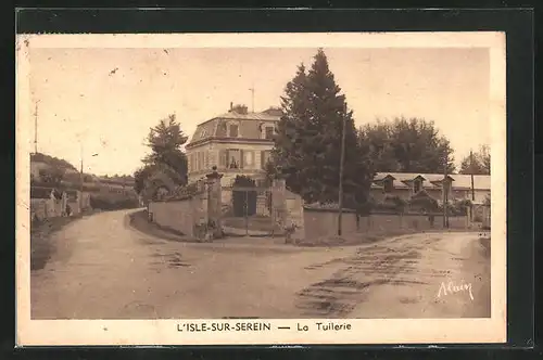 AK L'Isle-sur-Serein, la Tuilerie