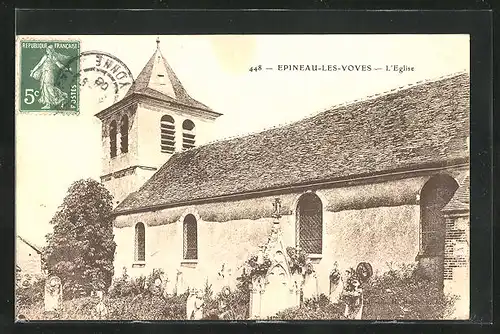 AK Epineau-les-Voves, l'Eglise