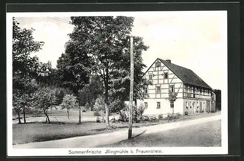 AK Frauenstein / Erzgebirge, Restaurant Illingmühle