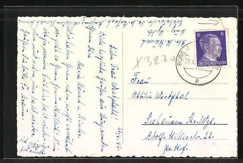 AK Burg / Magdeburg, Kaserne des Inf.-Reg. 66