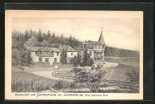 AK Wehrheim / Taunus, Hotel-Restaurant zur Lochmühle