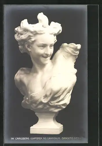 AK Skulptur Dansens Genius von Carpeaux