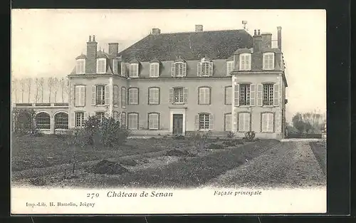 AK Senan, le Chateau, Facade principale