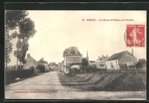 AK Senan, la Route d'Aillant-sur-Tholon