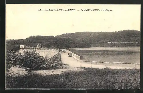 AK Chastellux-sur-Cure, le Crescent, la Digue