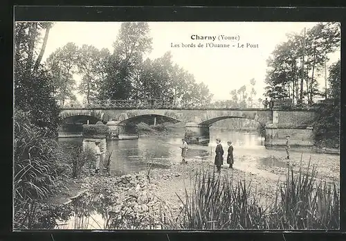 AK Charny, les Bords de l'Ouanne, le Pont