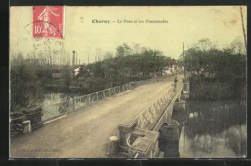 AK Charny, le Pont et les Promenades