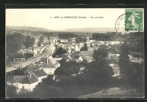 AK Aisy-sur-Armancon, Vue générale